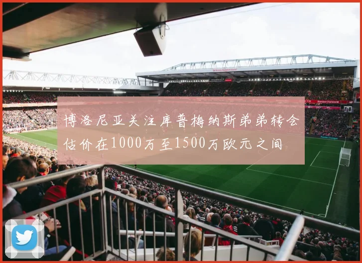 博洛尼亚关注库普梅纳斯弟弟转会估价在1000万至1500万欧元之间